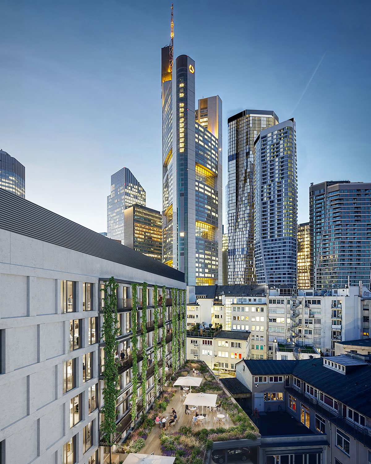 URBN CBD - Büroflächen in Frankfurt - skyline
